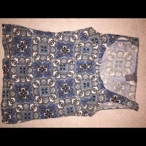 Ann Taylor Patterned Tank Top